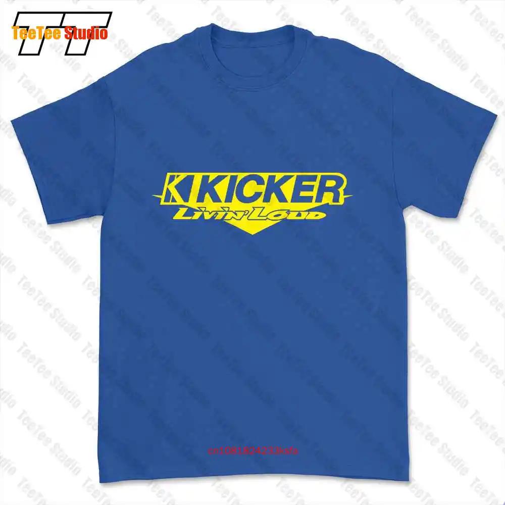 Kicker Livin Loud Audio Logo Speakers Amplifiers Car Subwoofers Tshirt Tee 1IM4