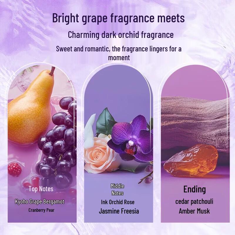 LUX Vitality Grape Scent Shower Gel 3-Pack