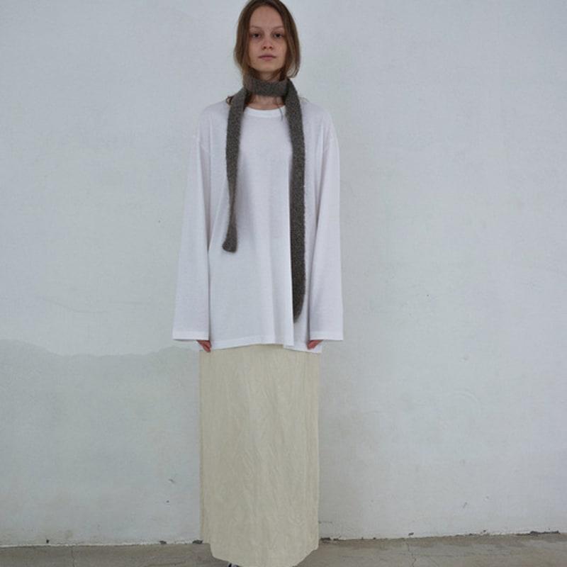 

NOTHINGEVERYTHING HAIRY SCARF IN GREY GREY