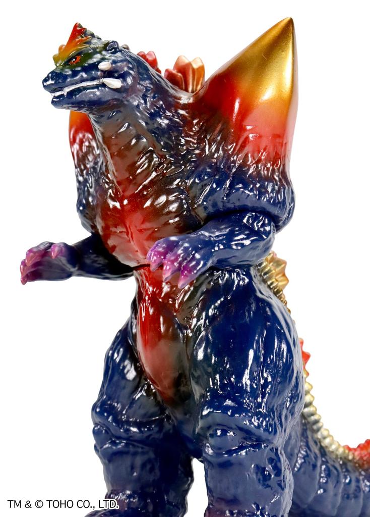 CCP Middle Size Series Godzilla EX Space Godzilla Battle Damage 130mm PVC Soft Vinyl Figure [6th Edition] Ver. Approx. Pre-painted