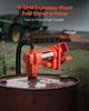 Fuel Transfer Pump 230V, 15 GPM 57 L/min, AC Electric Oil Transfer Pump, 8 ft/2.4 m Max Suction Lift, 37 ft/11.28 m Max Lift, Overheat Protection, for