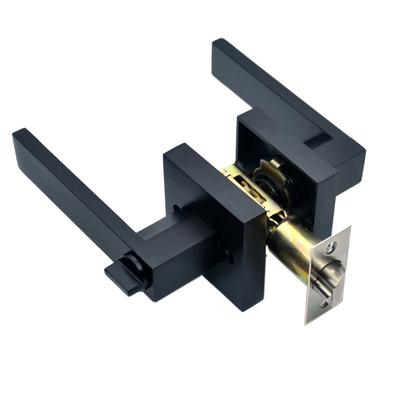 Serrures de porte intérieure de style moderne Poignées de porte de chambre Poignées de porte intérieure Quincaillerie de meuble Poignées de porte et serrures dans les hôtels