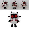Soft And Cuddly Cult Of The Lamb Black Lamb Plush Toy For Game Fans