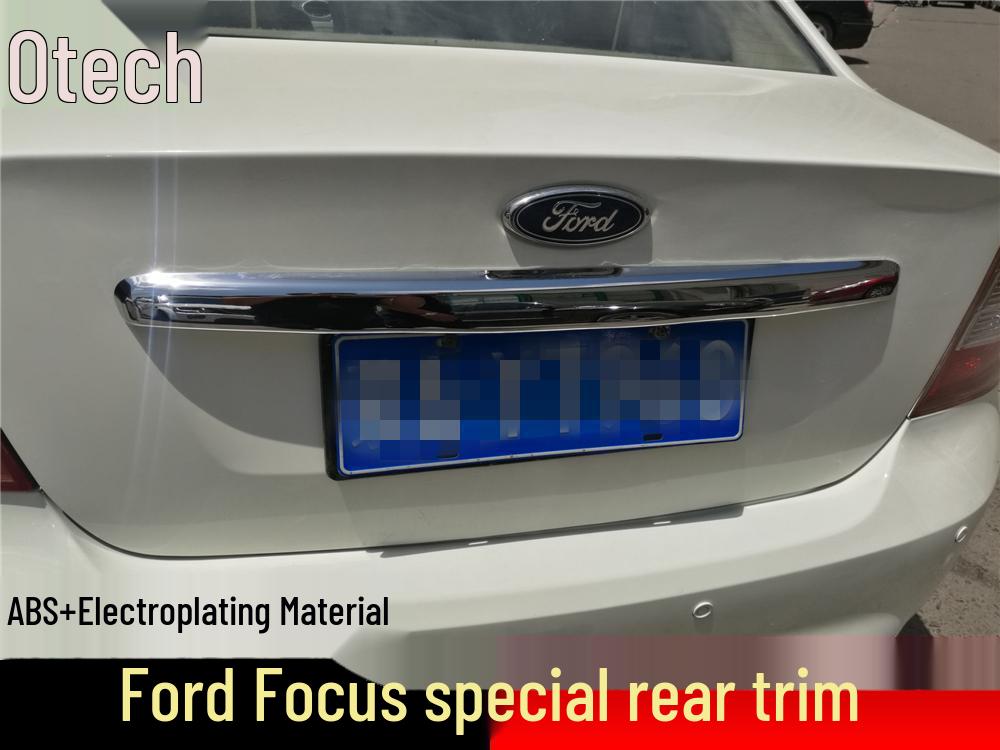 Outai Rear Trim & Tailgate Bright Strip for 2005-2013 Ford Focus Sedan