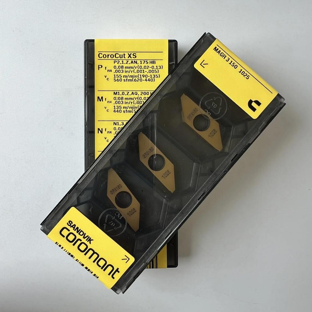 Original Sandvik / MAGR3150 1025 /CNC CARBIDE tool blade 10 Pcs