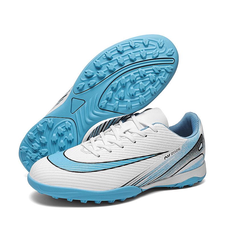 New football shoes men's and women's World Cup artificial ping competition AG spike sneakers student training TF broken nails