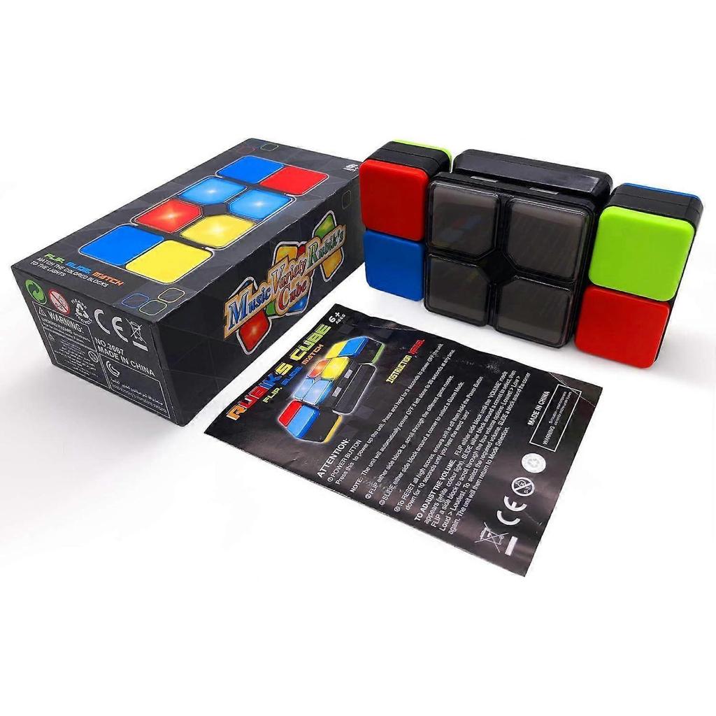 משחק קובייה הונגרית מוזיקלי, משחק פאזל אלקטרוני חדשני, משחק נסיעות, צעצועים לילדים, ילדים