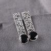 Black Onyx Gemstone Jewelry, 925 Solid Sterling Silver Jewelry, Handmade Attractive Silver Earrings , Gift For Love