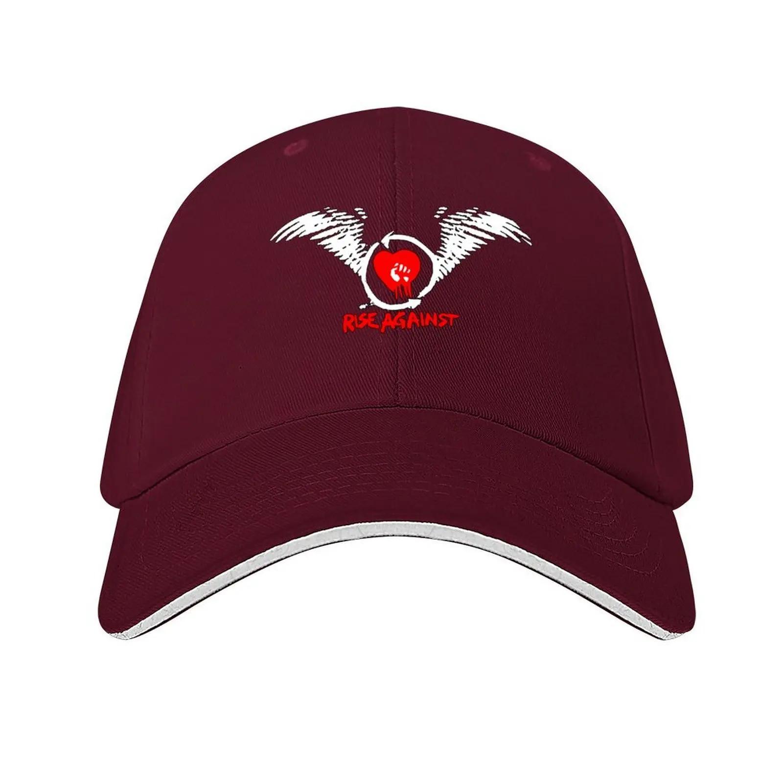 Popular by rise against Genres Melodic hardcore punk rock sp Baseball Cap Wild Ball Hat Trucker Hat Golf Hat Women Unisexs