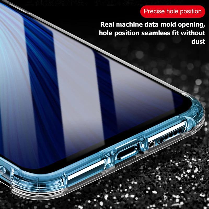 Four-Corners Shockproof TPU Case for Xiaomi Poco X7 Pro 5G Protective Cover Transparent Capa Fundas Coque
