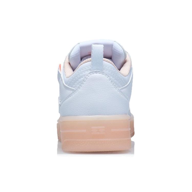 New LiNing Layer Pro Coverage Warm Slip Resistant Low Top Skateboard Shoes Women's White AGCR314-1