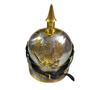 German Pickelhaube Helmet | Prussian Officer Helmet | Brass Eagle Spike Helmet Replica for Display & Cosplay