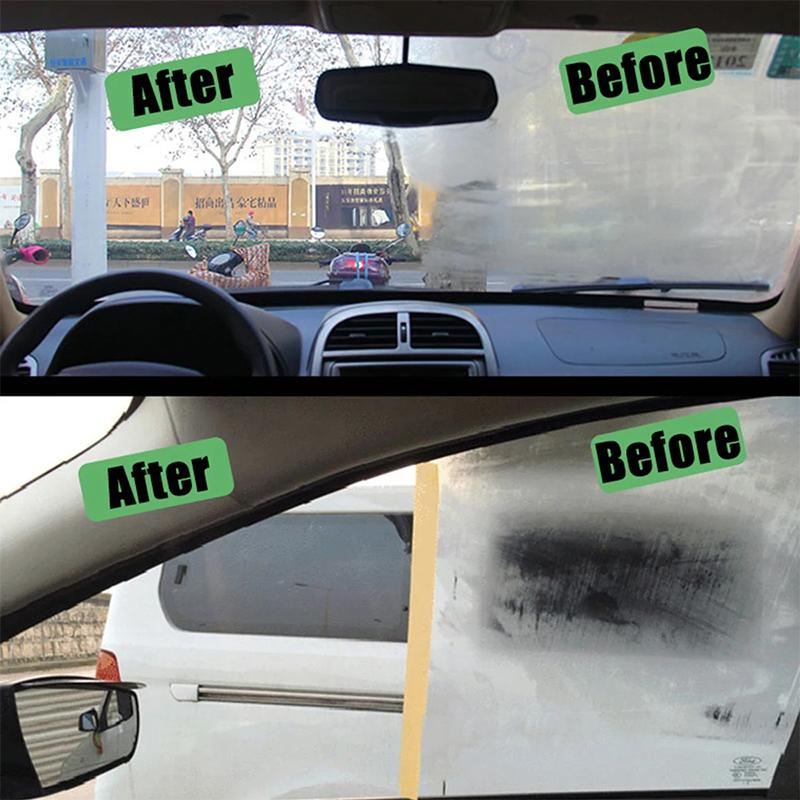 Anti-Fog Interior Windshield Treatment Car Glass Defogger Cleaning Spray Prevents Windshield Fogging To Improve Driving Visibility, No Streaks or Haze