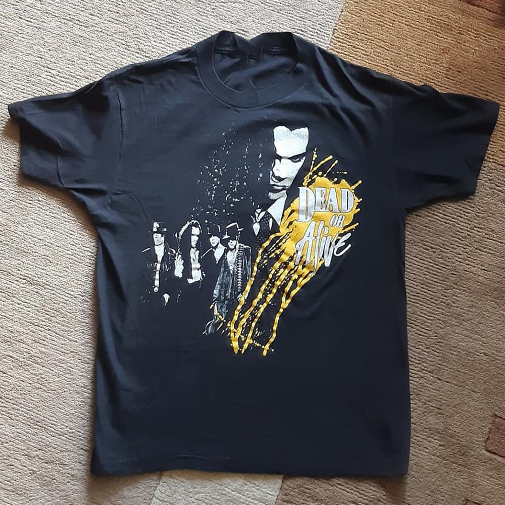 Dead or Alive Band Music Black Tour Shirt Cotton Adult S-5XL UB079