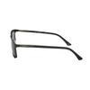 Herren S Schwarze Rechteckige Sonnenbrille hekS1213 002 1