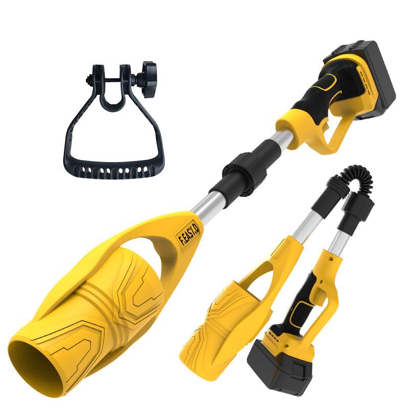 21V Electric Leaf Blower Lithium Wireless Foldable High Wind Blowing Dust Machine Portable Garden Violent Fan