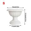 Mini Flowerpot Pedestal Style Standing Decorative Vase Plastic Nordic Style Flowerbed for Wedding Party Living Room Decorative