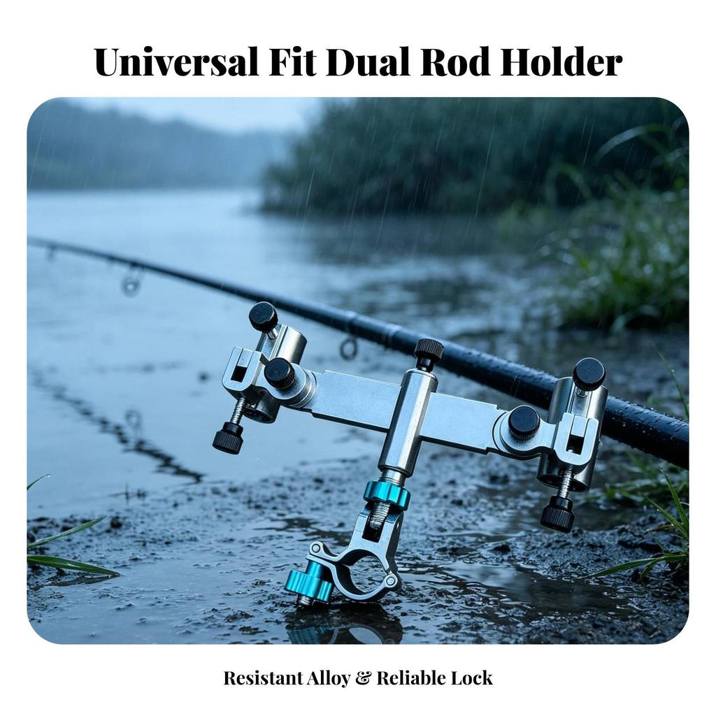 Rod Holder Mount Adjustable Hardware Hands-Unattended for Anglers