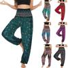 Elegant Beach Hot Sale In Europe and America New Yoga Pants Digital Print Loose Pants Casual Pants