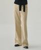 Deuloupisumeon Tosti Brushed Bootcut Slacks [Brown]