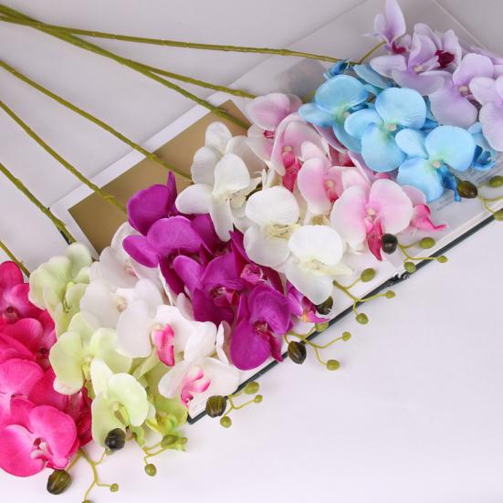 1 Stück künstliche Blume Schmetterling Orchidee DIY Hochzeit Party Desktop Möbel Dekor