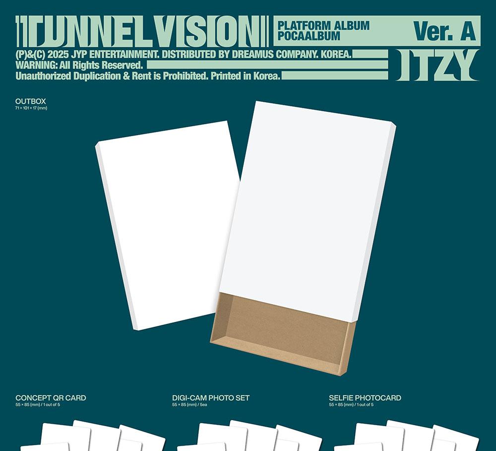 (POCAALBUM) ITZY [TUNNEL VISION] 11th MINI ALBUM