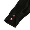 Onoff Women S Cropped Velour Jacket Of1103lb Black
