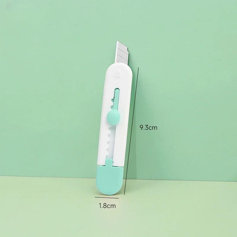 Mini Portable Small Utility Knife Hook Belt Invisible Box Cutting Cutter Office Supplies Cutting Knife Letter Opener Tools