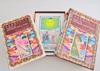 Japanese folk tale tarot 78 cards fortune telling instructions set in reading by fortune The Tale of the Bamboo Hanasaka Jiji box, Kamishibai-style