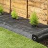 Landscape Fabric Heavy Duty Grass Control Garden Fabric Ground Cover Heavy Duty Black Grass Barrier Garden Grass Control Fabric