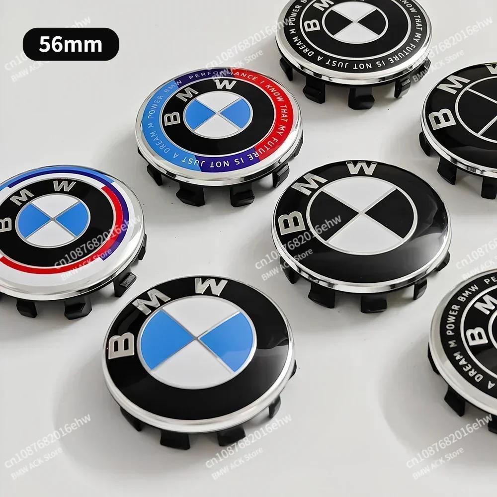 TZSW5 4pcs Car Wheel Center Caps 56mm/68mm Diameter for BMW