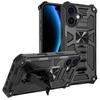 For iPhone 17 Phone Case Kickstand Drop Protection PC+TPU Back Cover
