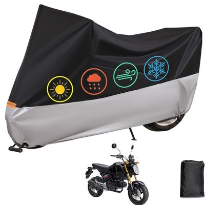 Capa para Motocicleta, Para Honda Grom MSX125, Para Todos os Climas, Capa para Motocicleta, Impermeável, Proteção UV,