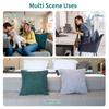 USB Car Household Electric Heated Pillowcase Soft Square Throw Pillow Winter Touch Control Outdoor Portable Fast Heating Warm