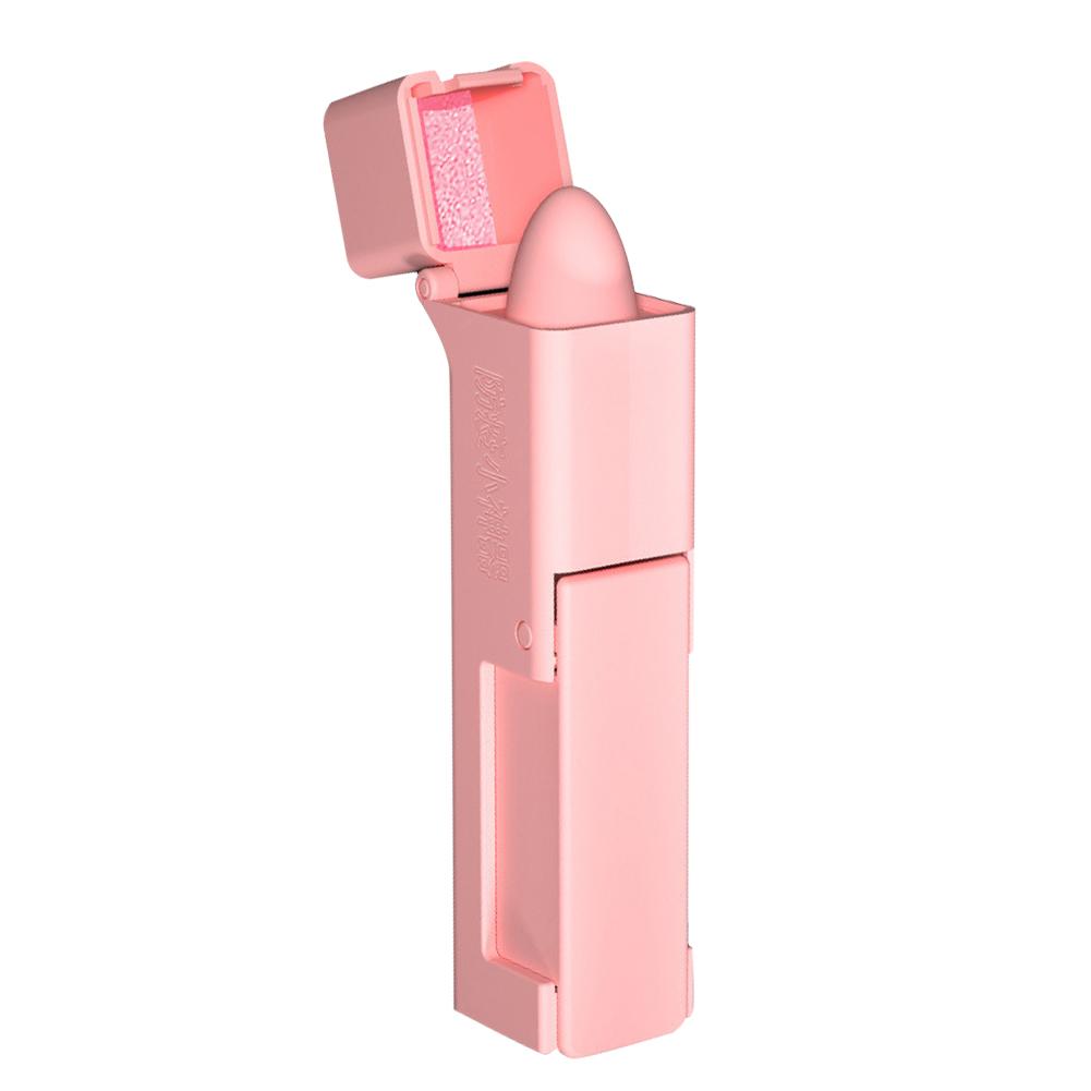 ABS Reusable Portable Lift Handle Artifact Elevator Button Anti Contact Rod Protective Supplies(Pink )