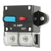 DC24V Circuit Breaker with Manual Reset Switch Short Circuit Protection for Car Boat Ships RV