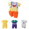 Adorabile Tutina per Bebè con Design di Dragon Ball Naruto Luffy per un Elegante Look Estivo