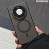 Magnetic Case For Huawei Mate 80 Pro Case Simple For MagSafe Stereoscopic Granular Texture Matte Transparent Cover Shockproof