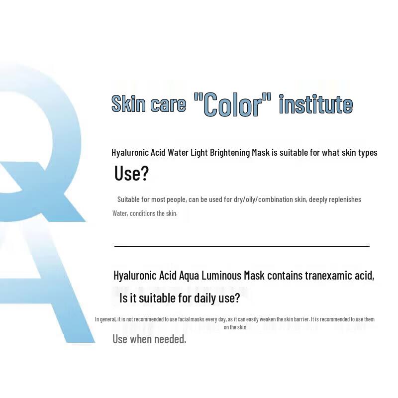 Runbayan Hyaluronic Acid Hydrating Brightening Mask