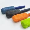 Car Wash Portable Microfiber Wheel Tire Rim Brush Car Wheel Wash Cleaning for Car with Plastic Handle Auto Washing Cleaner