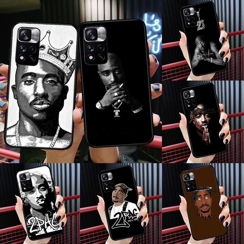Rapper 2pac Sänger Tupac Hülle Für Xiaomi Redmi 14C 13C 10C 12C Redmi Note 13 14 Pro 12 11 9 10 9S 10S 11S 12S Abdeckung