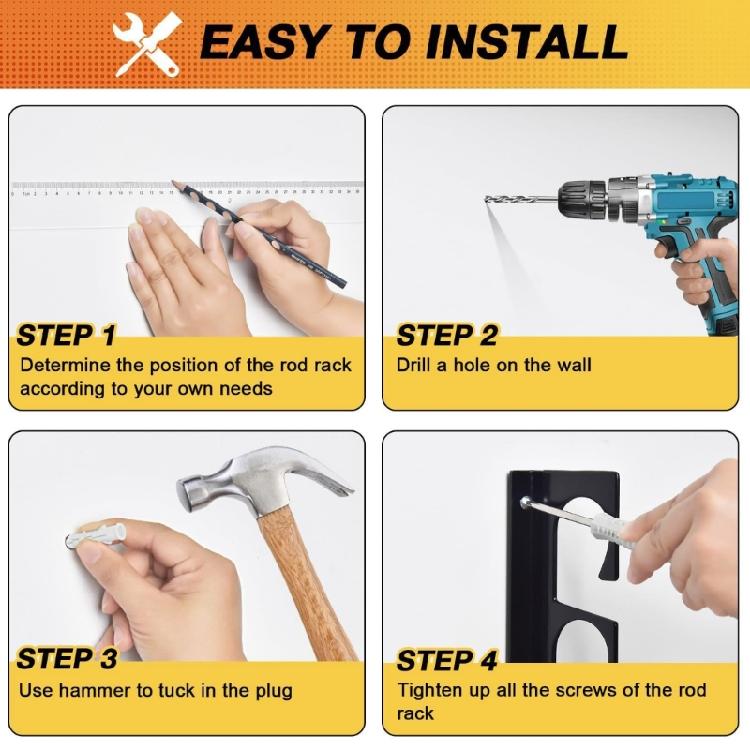 Angelruten Wand Decken Lagerregal Horizontales Stützregal Wand Decken Lagerregal für Garage, Wand, Decke