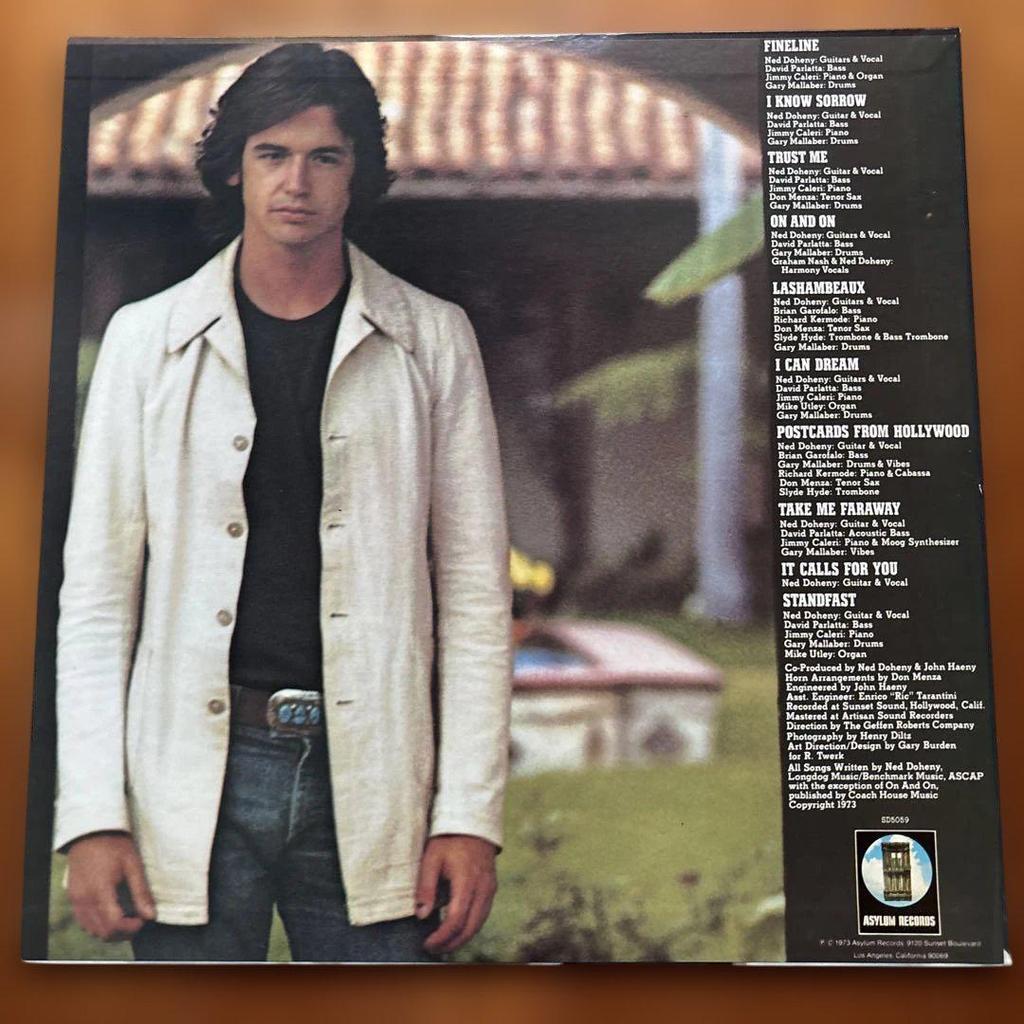 [USED] LP Record NED DOHENY (Domestic Edition)