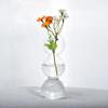 1pc, Creative Glass Bubble Vase Art Color Transparent Cute Style Decoration Bed Flower Arrangement Decorative Crafts