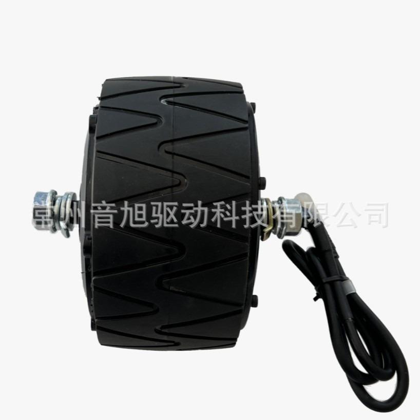 6.5" Low-Speed, High-Torque 150Nm Geared Wheel Hub Motor for Cart/Robot