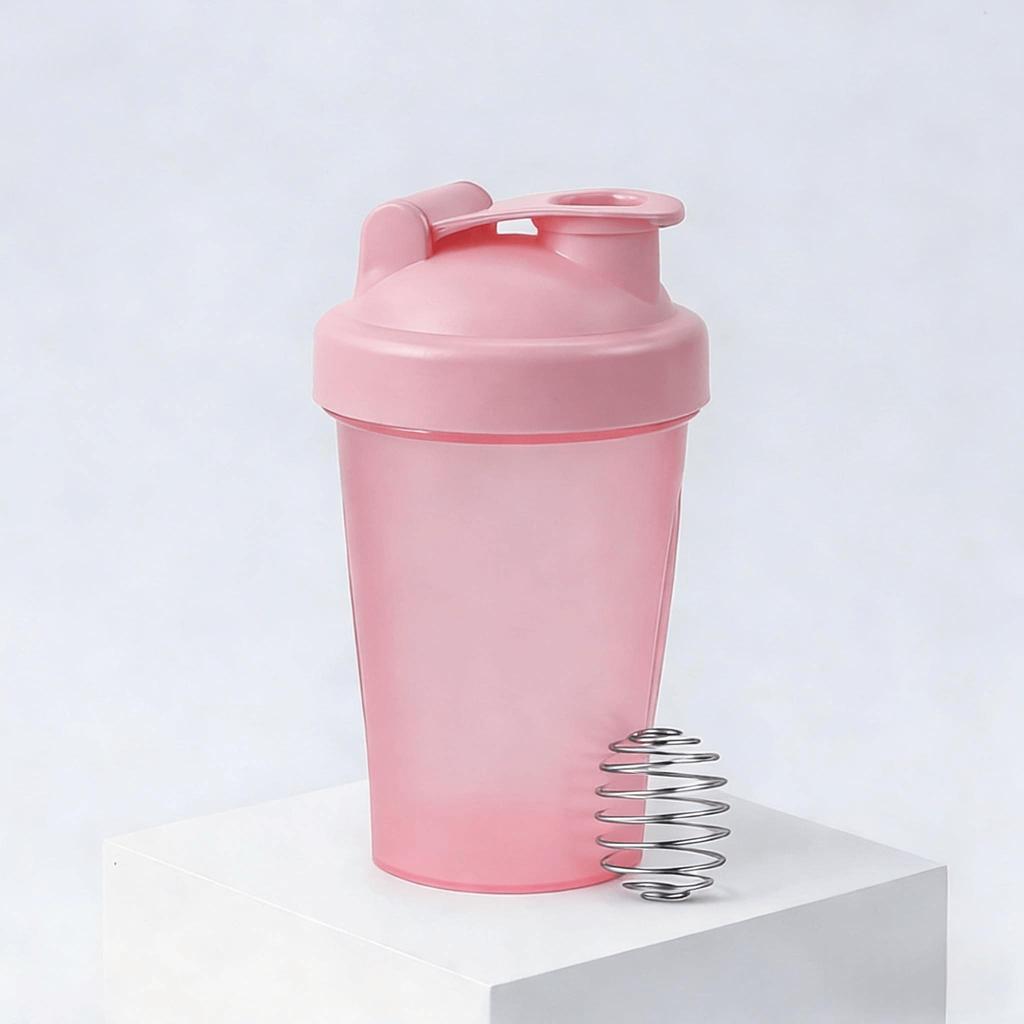 Protein Powder Shaker Bottle with Mixing Ball, Leak-Proof, Suitable for Gym, Workout, Smoothie Blending