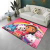 Cartoon Gabby Dollhouse Girl Carpet Rug for Playroom Bedroom Living Room Sofa Home Decor,kid Area Rug Non-slip Floor Mat Gift
