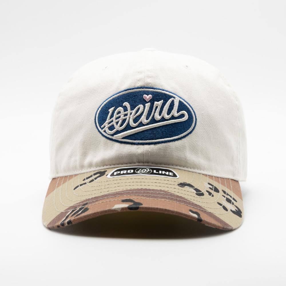 Wieoldeuwoldeu Circle Logo Patch Desert Camo Ball Cap