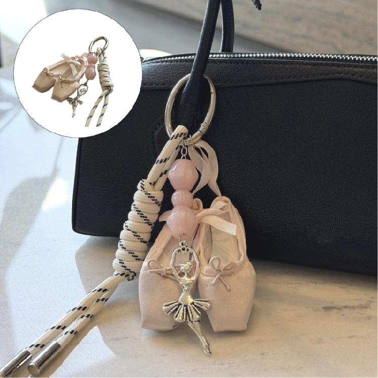 Miniature Dance Inspired Shoe Keychain Trendy Footwear Charm Bag Accessory For Everyday Use Collectible Gift
