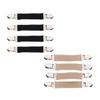 4x Multifunctionele Elastische Handschoen Wanten Clip Trui Sjaal Blouse Sluiting Grip
